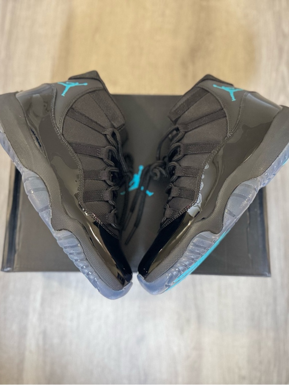 Jordan 11 Retro "Gamma Blue" black